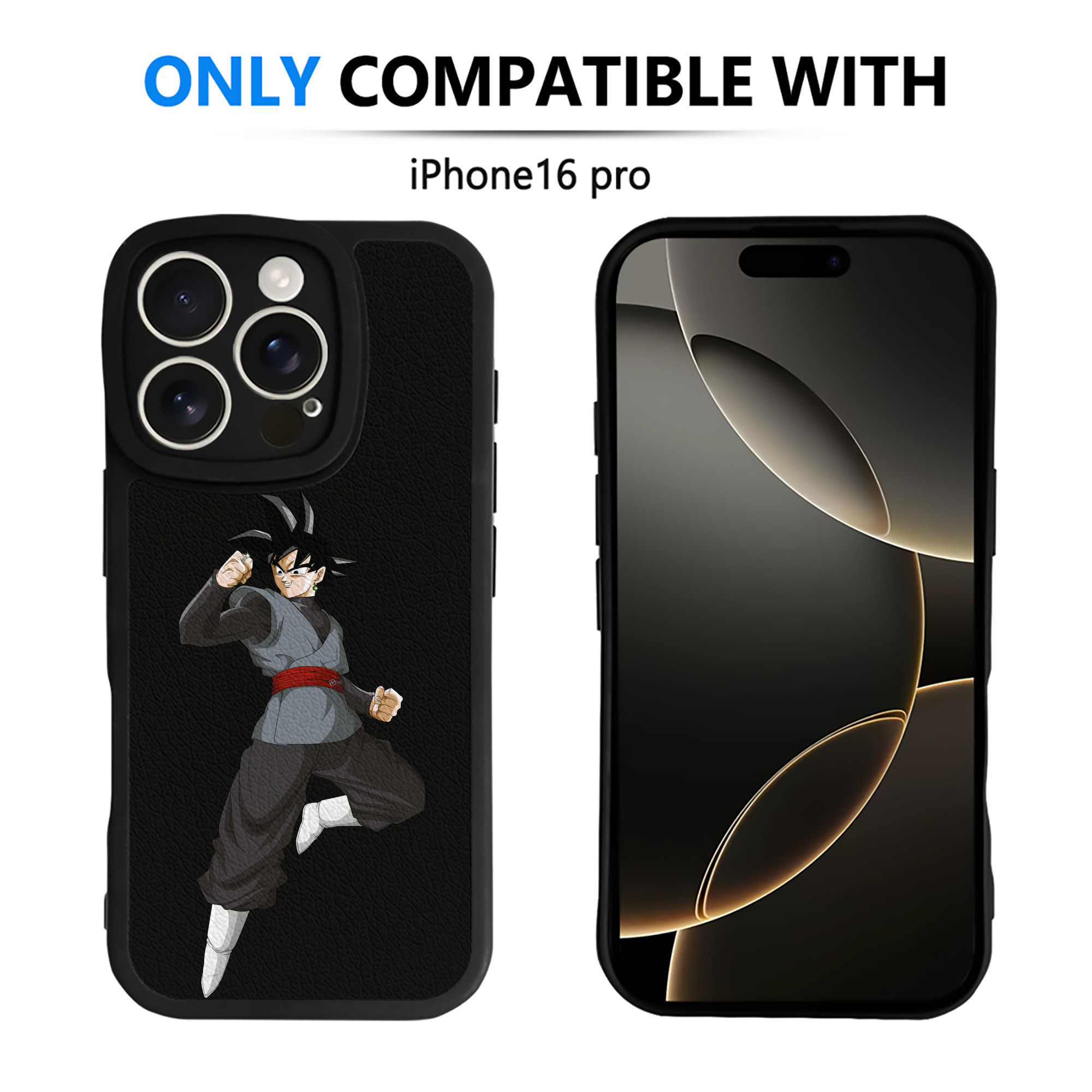 （画像用） ドラゴンボール ベジータ四世（Bejīta Yonsei）DRAGON BALL Vegeta IV 【iPhone 16シリーズ対応】シリコンスマホケース（レザー調） 材質：シリコン